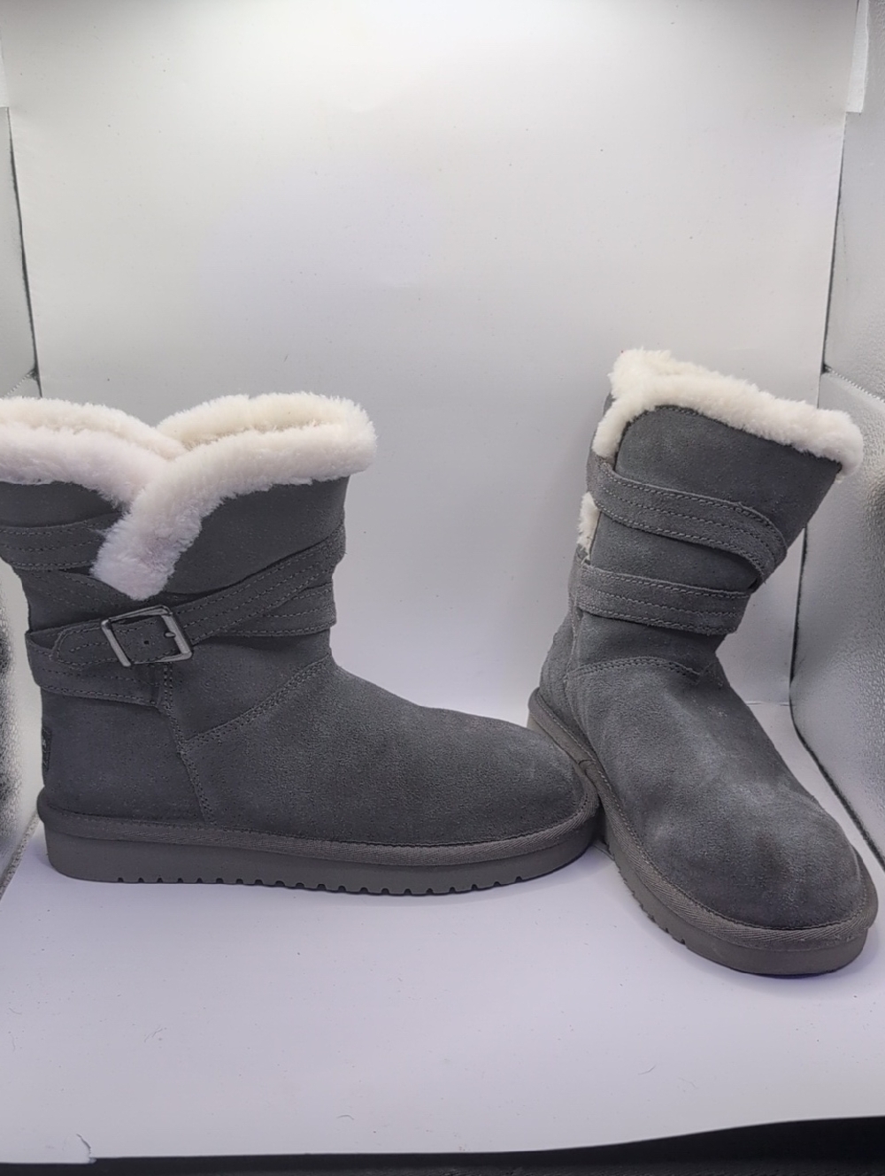 Koolaburra by UGG Gray Delene short boots. Size 5